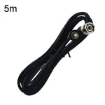 Cabo de Ligação BNC Macho para RCA Macho Cabo Coaxial de Vídeo HD em Cobre Cabo de Monitorização, Comprimento:, 1m, 1,5m, 2m, 3m, 5m