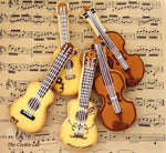 5pcs Guitar Shape Baking Biscuit Mold Stainless Steel Fondant Mousse Circle, Guitar Shape