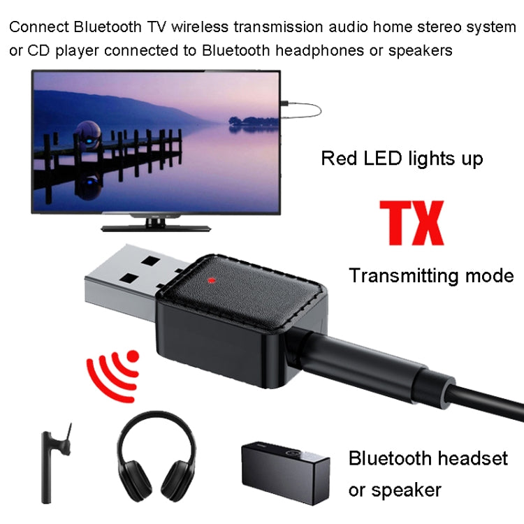 Adaptador USB Bluetooth RX-TX-413 Receptor e Transmissor 2 em 1, RX-TX-413 Preto, RX-TX-413 Branco