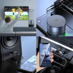 Adaptador USB Bluetooth RX-TX-413 Receptor e Transmissor 2 em 1, RX-TX-413 Preto, RX-TX-413 Branco
