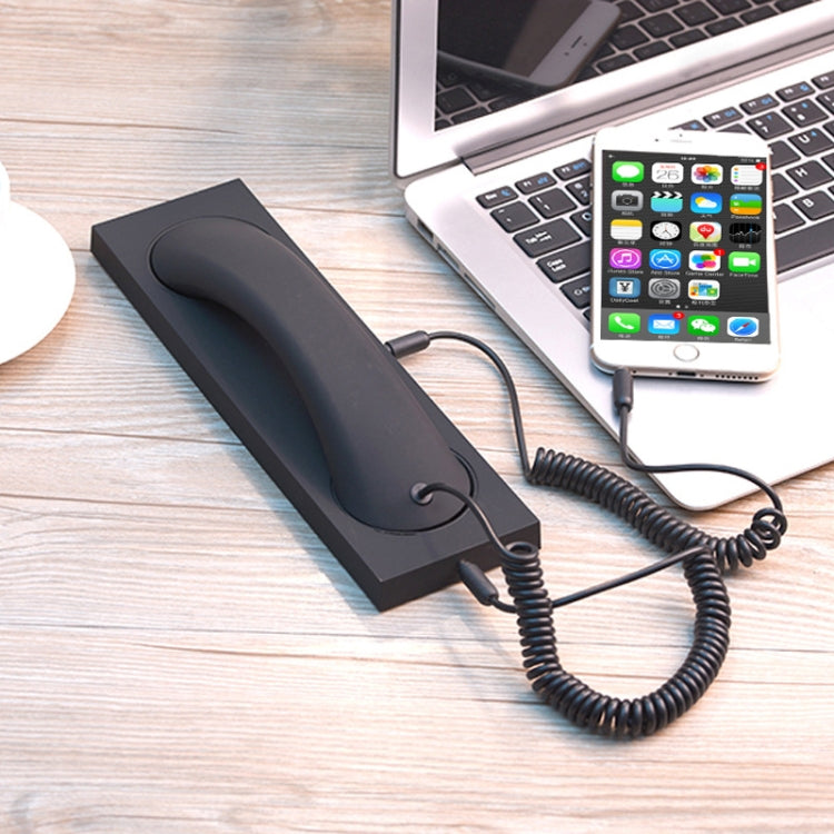 Auricular Retro Externo Universal de Escritório para Telemóvel com Fio 3,5mm, 3,5mm Com Fio Preto, 3,5mm Com Fio Branco