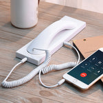 Auricular Retro Externo Universal de Escritório para Telemóvel com Fio 3,5mm, 3,5mm Com Fio Preto, 3,5mm Com Fio Branco