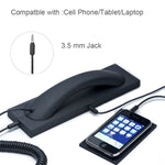 Auricular Retro Externo Universal de Escritório para Telemóvel com Fio 3,5mm, 3,5mm Com Fio Preto, 3,5mm Com Fio Branco