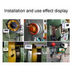 Contador Digital Eletrónico de 5 Dígitos com Sensor Magnético Industrial, Especificação:, Apenas Contador, Com Sensor de Cobre Níquelado