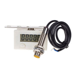 Contador Digital Eletrónico de 5 Dígitos com Sensor Magnético Industrial, Especificação:, Apenas Contador, Com Sensor de Cobre Níquelado