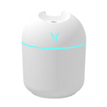 Mini Humidificador de Mesa USB com Luz Noturna Colorida, Especificações: 250ml (Y-Branco), 250ml (Y-Rosa), 250ml (Y-Azul), 220ml (Y2-Branco), 220ml (Y2-Rosa), 220ml (Y2-Azul)