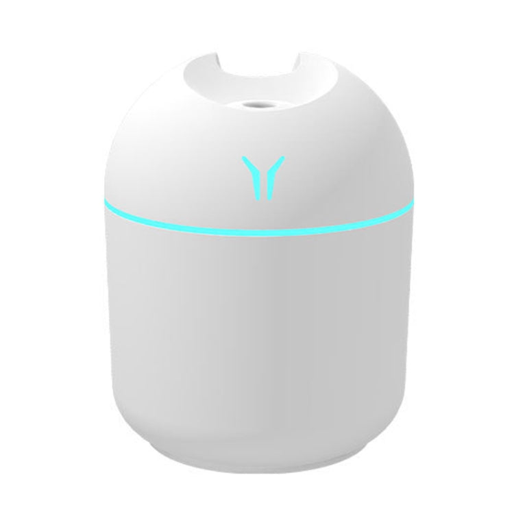 Mini Humidificador de Mesa USB com Luz Noturna Colorida, Especificações: 250ml (Y-Branco), 250ml (Y-Rosa), 250ml (Y-Azul), 220ml (Y2-Branco), 220ml (Y2-Rosa), 220ml (Y2-Azul)