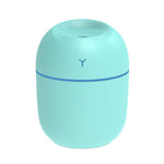 Mini Humidificador de Mesa USB com Luz Noturna Colorida, Especificações: 250ml (Y-Branco), 250ml (Y-Rosa), 250ml (Y-Azul), 220ml (Y2-Branco), 220ml (Y2-Rosa), 220ml (Y2-Azul)