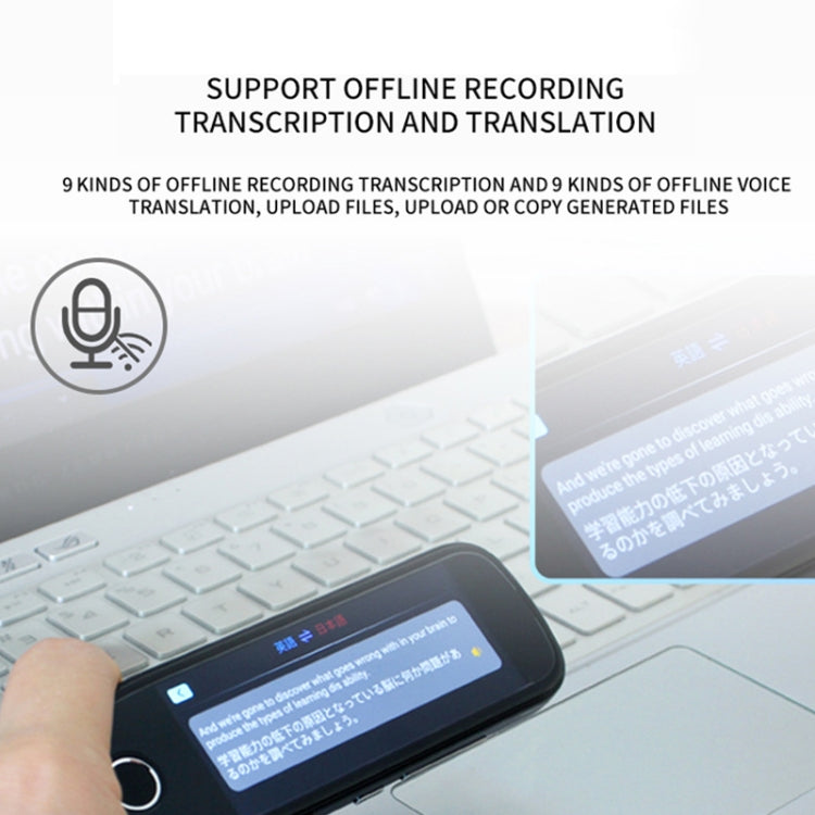 Caneta de Tradução, Dicionário e Gravação Hishell de 3,5 polegadas para Digitalização de Fotos Offline, S40