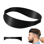 Salon Neck Hair Line Guide Barber Trim Ruler Hair DIY Tool Hair Trimming Template Tools, Non-adjustable (Black), Non-adjustable (Grey), Non-adjustable (Blue), Non-adjustable (Red)
