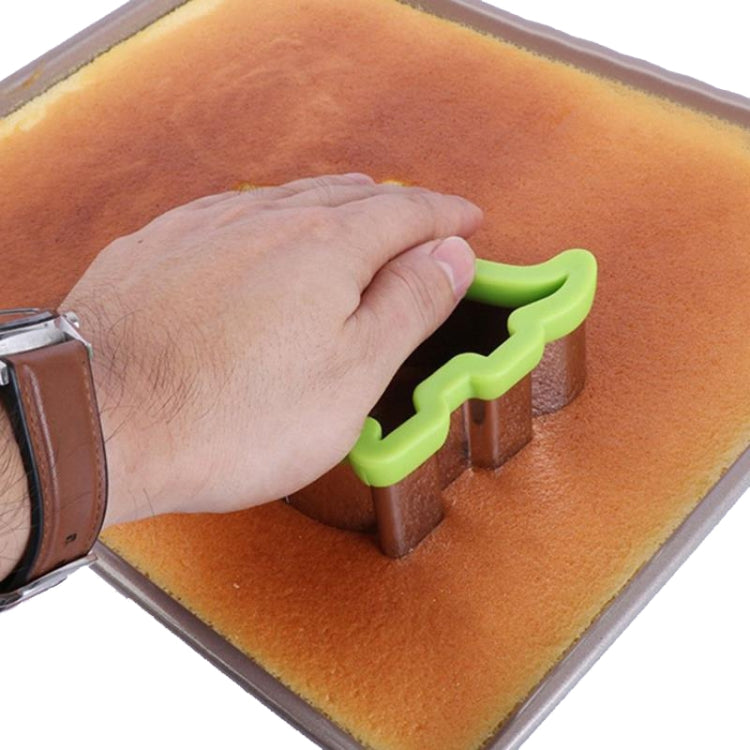 Molde para Cortar Pão de Sanduíche em Aço Inoxidável com Protetores para Frutas, Legumes e Bolachas, Grande Coração, Grande Estrela, Grande Dinossauro, Grande Homem de Gengibre