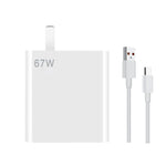Para Telemóvel Xiaomi / Redmi Carregador 67W Universal Cabeça de Carregamento US Plug, Estilo:, Carregador, Carregador+1m Cabo