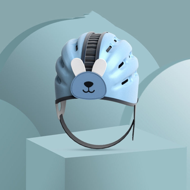 Capacete Macio de Segurança para Bebé, Chapéu Protetor Anti-colisão para Criança a Andar, Coelho Azul, Coelho Rosa, Leão Laranja, Leão Castanho