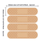 5 Conjuntos de Adesivos PVC para Reparação de Riscos em Carro para Portátil, Adesivo Band-Aid