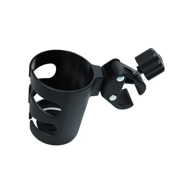 Suporte Universal para Copos de Carrinho de Bebé com Rotação de 360 Graus, Suporte para Copos Preto