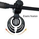 Suporte Universal para Copos de Carrinho de Bebé com Rotação de 360 Graus, Suporte para Copos Preto