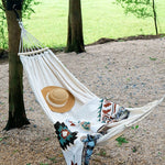 Rede de Camping KLY829 para Interior e Exterior, Estilo: Clássico Simples Bege, Clássico Simples Cinzento, Clássico Duplo Bege, Clássico Duplo Cinzento, Reforço Simples Anti-capotamento Bege, Reforço Duplo Anti-capotamento Bege