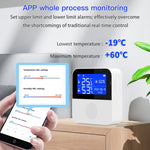 Sensor de Temperatura e Humidade WIFI Tuya com Ecrã LCD de 2,9 polegadas, Especificações:, Apenas Sensor, Com Cabo Sensor
