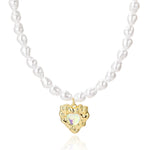 Ladies Temperament Necklace Collarbone Chain, N2209-2 Light Drilling Love, N2209-11 Colorful Love, N2209-5 Double-layer Green Love, N2209-1 Twist Stick Square Pearl, N2209-6 Oval White Flower, N2209-7 Long White Flower, N2209-9 Bow                     ...