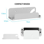 Suporte de Parede JYS para Consola de Jogos Switch OLED, Ferro Preto