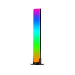 Luzes rítmicas LED RGB controladas por som para ambiente musical, luzes de captação, recarregável, com ficha