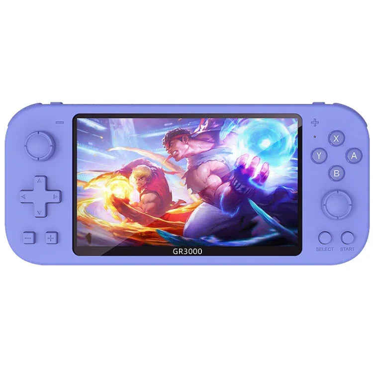 RG3000 Handheld Game Console Support Double Handle Mini Game Console, RG3000 Pink, RG3000 Gray, RG3000 Purple, RG3000 Green, RG3000 Yellow