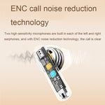 Auriculares Bluetooth Sem Fios REMAX CozyBuds 2E ENC com Cancelamento de Ruído e Microfone Duplo