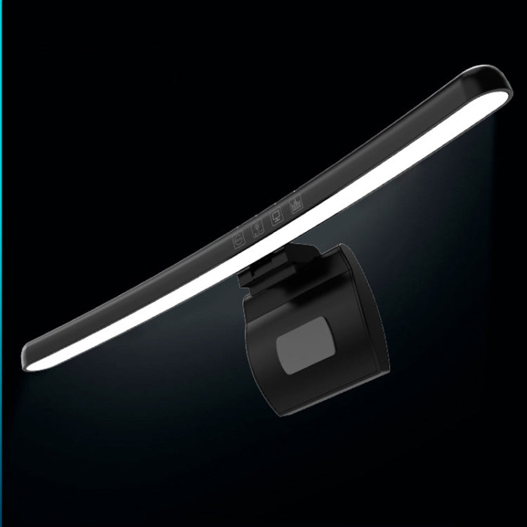Lâmpada de Secretária para Computador com Ecrã Curvo Suspenso Luz de Secretária para Computador, Curvo Sem Luz de Fundo RGB, Curvo Com Luz de Fundo RGB