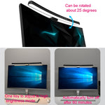 Lâmpada de Secretária para Computador com Ecrã Curvo Suspenso Luz de Secretária para Computador, Curvo Sem Luz de Fundo RGB, Curvo Com Luz de Fundo RGB