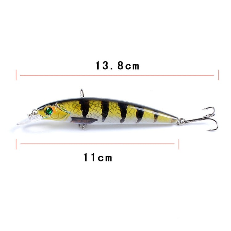 Isca Pintada Biónica LB106 11cm/11,5g para Pesca, Isca Dura Plástica, 1, 2, 3, 4, 5, 6, 7, 8, 9, 10, 11, 12, 13, 14, 15, 16, 17, 18