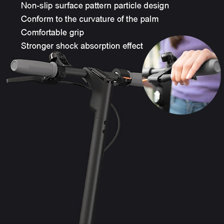Capa de Silicone para Guiador de Scooter Elétrico Ninebot F30/F40, 1 par, Capa para Guiador