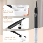 Kit de Limpeza para Teclado de Computador 18 em 1 Q10 Caneta de Limpeza para Auriculares Extrator de Teclas, Q10