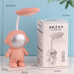 L-220903 Astronaut Eye Protection Study Lamp LED Rechargeable Reading Light, L-220903 Pink, L-220903 White, L-220903 Blue