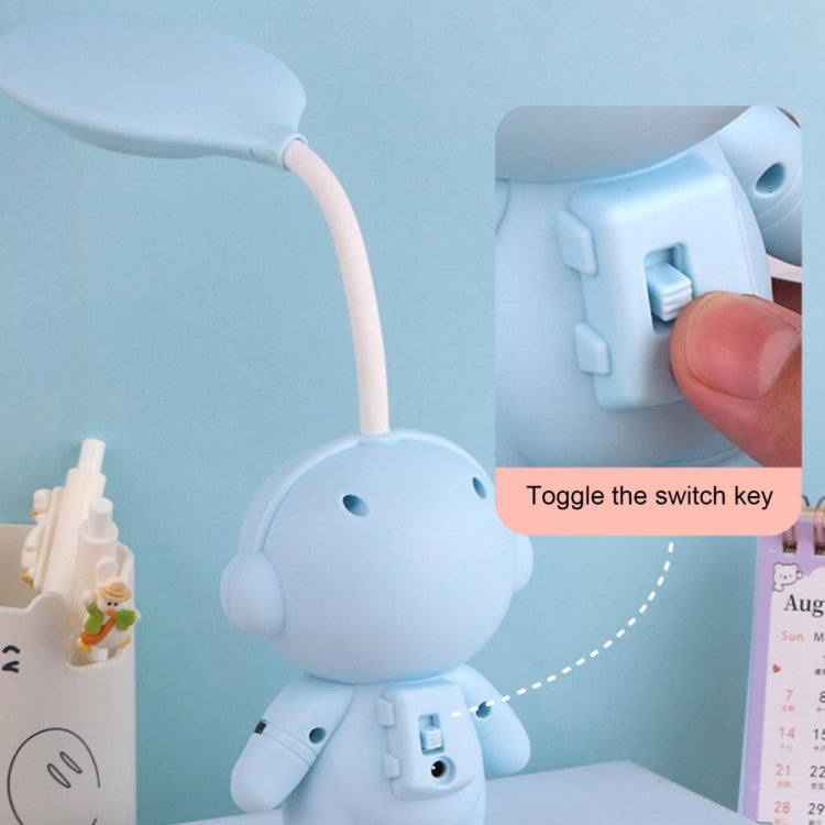 L-220903 Astronaut Eye Protection Study Lamp LED Rechargeable Reading Light, L-220903 Pink, L-220903 White, L-220903 Blue