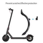 Para acessórios para trotinetes elétricas Xiaomi M365, guarda-lamas+suporte+lanterna traseira, preto com chave, preto sem chave