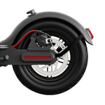 Para acessórios para trotinetes elétricas Xiaomi M365, guarda-lamas+suporte+lanterna traseira, preto com chave, preto sem chave