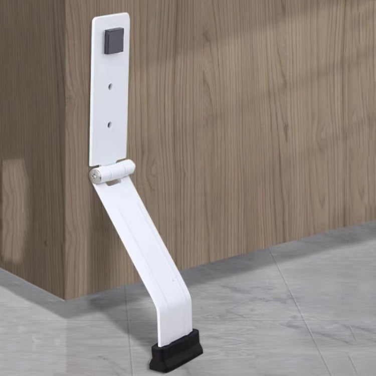 Batente de Porta Magnético com Pedal para Abrir e Fechar, Fecho para Fundo de Porta, Batente de Porta Magnético Preto, Batente de Porta Magnético Branco