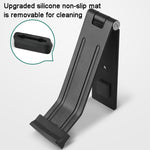 Batente de Porta Magnético com Pedal para Abrir e Fechar, Fecho para Fundo de Porta, Batente de Porta Magnético Preto, Batente de Porta Magnético Branco