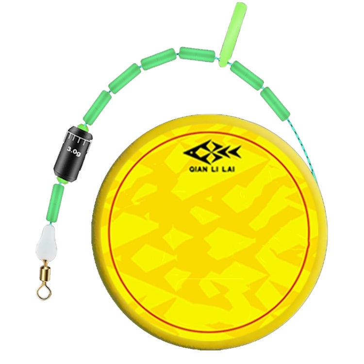 Conjunto de 2 linhas invisíveis anti-emaranhamento para pesca ao ar livre com escala, 3,6m, 4,5m, 5,4m, 6,3m, 7,2m