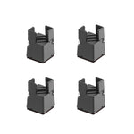 Conjunto de 4 pés ajustáveis para elevação de móveis, altura: 50mm, 75mm, 100mm