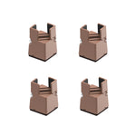 Conjunto de 4 pés ajustáveis para elevação de móveis, altura: 50mm, 75mm, 100mm