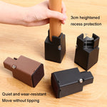 Conjunto de 4 pés ajustáveis para elevação de móveis, altura: 50mm, 75mm, 100mm
