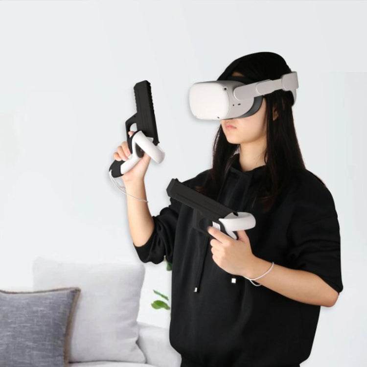 Suporte Resistente para Comando VR Meta Quest 2, 1 par, Preto