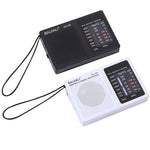 Rádio FM AM Retro Portátil BAIJIALI BJL228 com Altifalante Incorporado, BJL228 Branco, BJL228 Preto