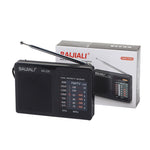 Rádio FM AM Retro Portátil BAIJIALI BJL228 com Altifalante Incorporado, BJL228 Branco, BJL228 Preto
