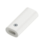 Adaptador de Carregamento para Apple Pencil 1/2, Conversor de Carregamento Estilete, Fêmea 8Pinos para Fêmea 8Pinos, Fêmea 8Pinos para Fêmea Tipo-C/USB-C