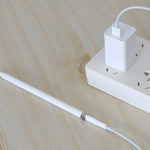 Adaptador de Carregamento para Apple Pencil 1/2, Conversor de Carregamento Estilete, Fêmea 8Pinos para Fêmea 8Pinos, Fêmea 8Pinos para Fêmea Tipo-C/USB-C
