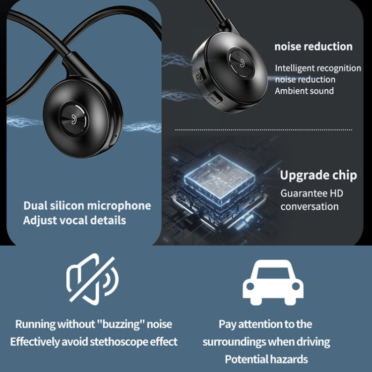 Auriculares Bluetooth com Altifalante Vibratório Estéreo de Condução Óssea M1S, M1S Preto, M1S Rosa, M1S Vermelho, M1S Verde