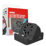 Para Nintendo Switch / Switch OLED SW300 Conversor de Vídeo HDMI com Ventoinha de Arrefecimento Base Carregadora, Base Carregadora com Ventoinha de Arrefecimento