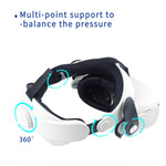 Para Meta Quest 2 Óculos VR Correia Elite Ajustável para Melhorar o Conforto, Correia Ajustável